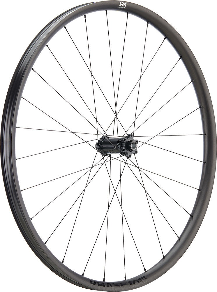Afbeelding laden in galerijviewer, Newmen phase 30 base 29 6-bolt 15x110 fade carbon front wheel
