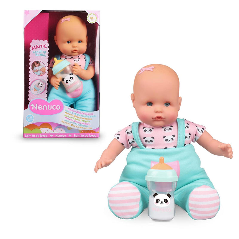 Afbeelding laden in galerijviewer, Nenuco babypop 32cm met magisch flesje
