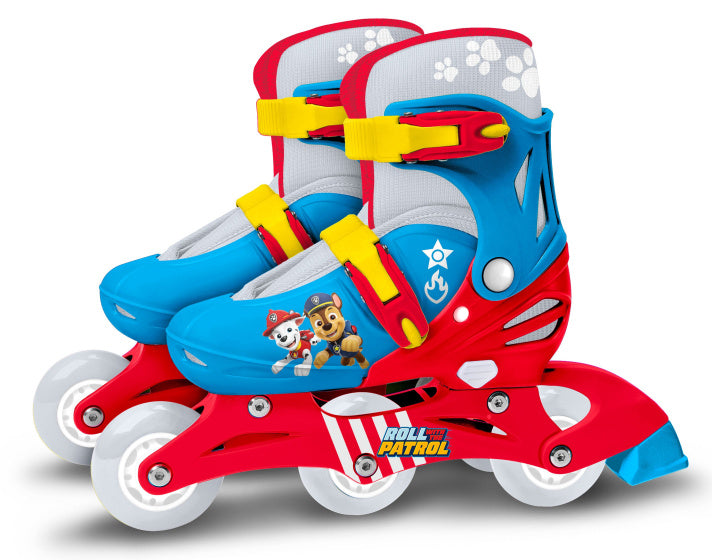 Afbeelding laden in galerijviewer, Nickelodeon paw patrol verstelbare twee in eén skate maat 27-30
