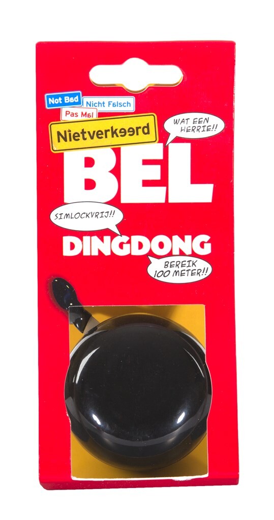 Afbeelding laden in galerijviewer, Nietverkeerd DD Bel 60mm Eco zwart 1506602
