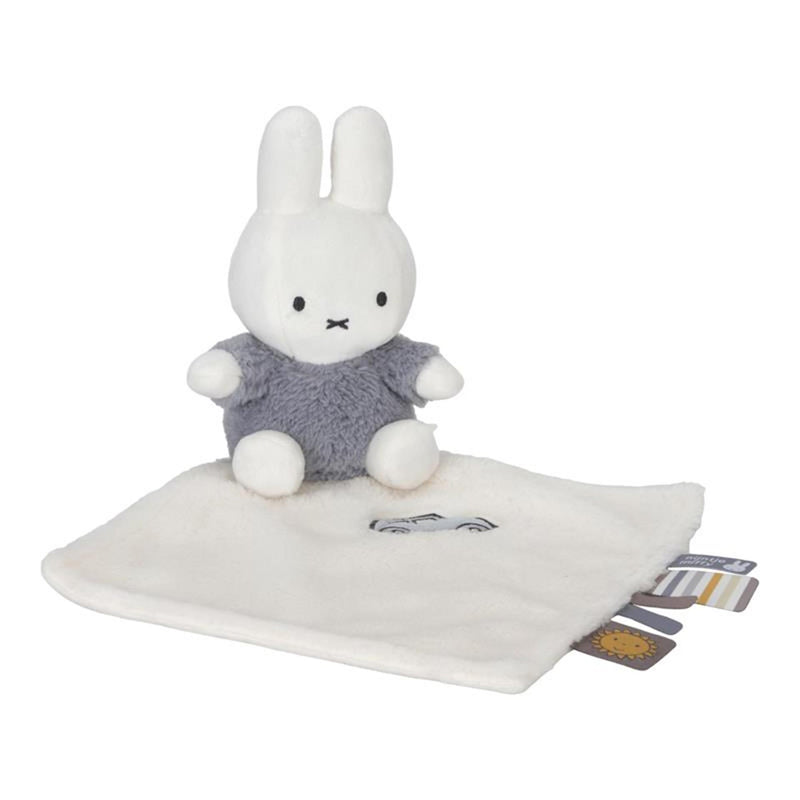 Afbeelding laden in galerijviewer, Tiamo nijntje knuffeldoekje fluffy blue
