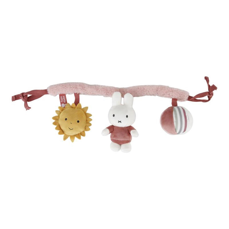 Afbeelding laden in galerijviewer, Tiamo nijntje wagenspanner fluffy pink
