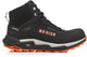 No risk athletic mid stx orange 1019.15 s7l | zwart oranje | maat 39 - 00.071.066.39