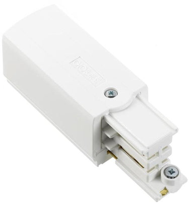 Nordic aansluitstuk tbv. rail wit links 3-fasen 5050015