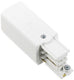 Nordic aansluitstuk tbv. rail wit links 3-fasen 5050015