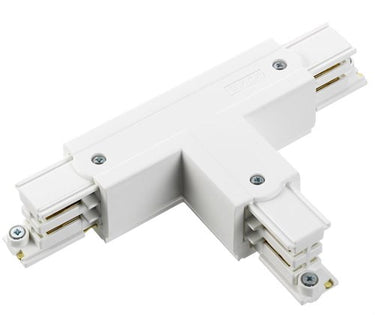 Nordic t-stuk vast 90gr. tbv. rail wit links 5050050