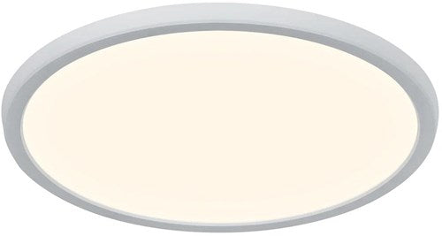 Enzo nordlux led plafonniere oja 29 wit 17w 3000k 4000k 29cm - 4802324