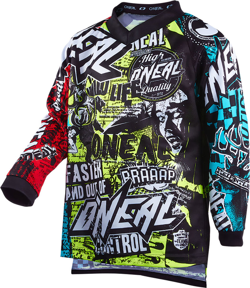 Afbeelding laden in galerijviewer, O'neal element wild - kid's mtb long sleeve jersey
