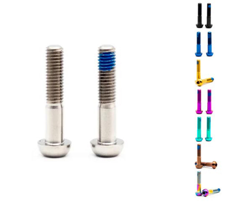 Afbeelding laden in galerijviewer, Oak components titanium screws m5x25 for sram handlebar clamp (2 pieces)
