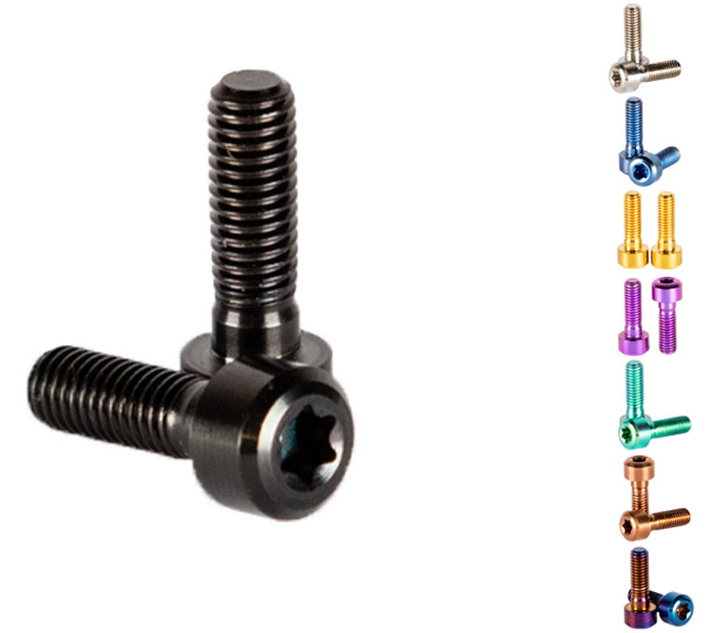 Afbeelding laden in galerijviewer, Oak components titanium screw set (6 pieces) for eternal stem
