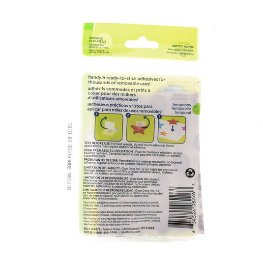 Glue dots • removable dots sheets 13mm