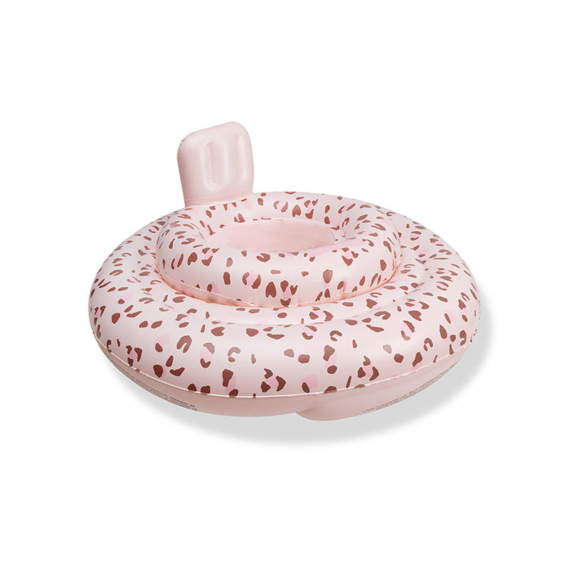 Afbeelding laden in galerijviewer, Leopard | oudroze baby float 0-1 jaar
