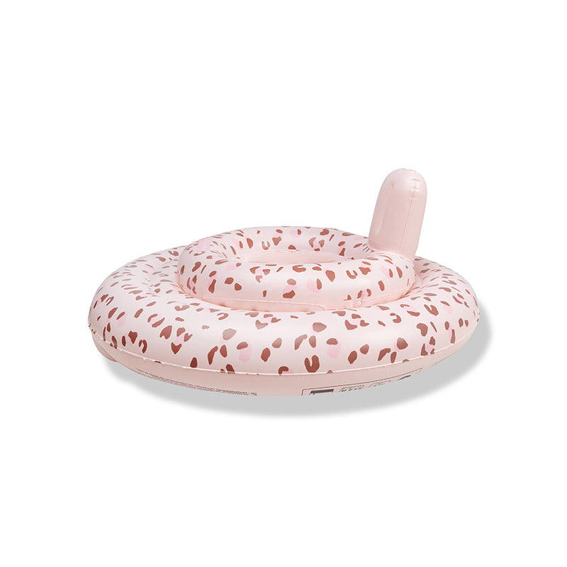 Afbeelding laden in galerijviewer, Leopard | oudroze baby float 0-1 jaar
