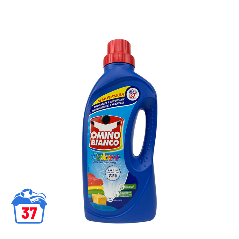 Afbeelding laden in galerijviewer, Omino bianco wasmiddel color+ 1480ml
