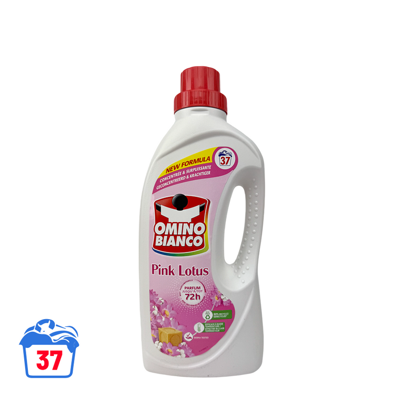 Afbeelding laden in galerijviewer, Omino bianco wasmiddel pink lotus 1480ml
