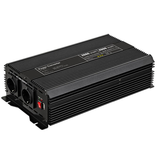 Omvormer - 24 naar 230 volt - dc - 2000 watt
