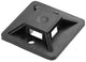 Enzo orno plakzadel voor kabelbundelband 30x30mm zwart zak(50) - 4113486