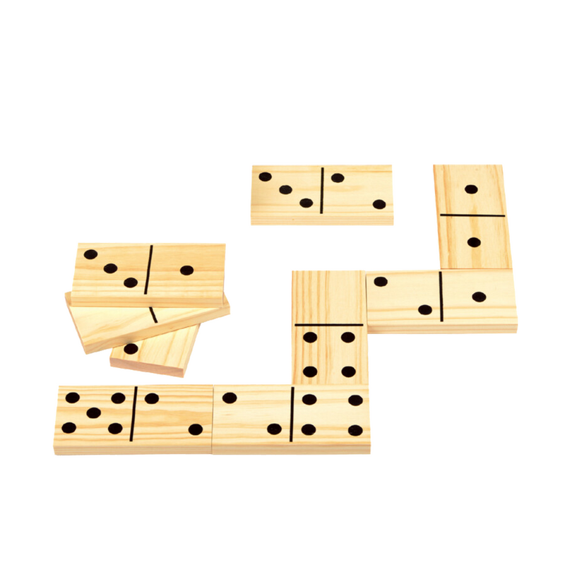Afbeelding laden in galerijviewer, Outdoor games dominoes hout 28-delig
