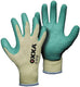 Oxxa x-grip werkhandschoen geel groen, 8 - 15100008 - 15100008
