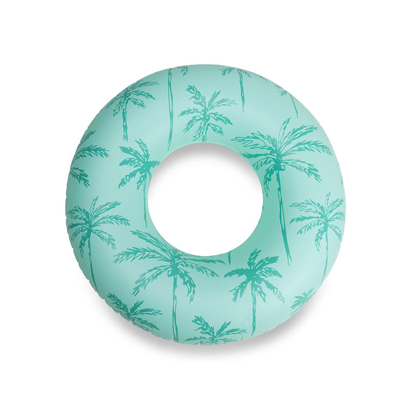 Afbeelding laden in galerijviewer, Palm trees | groene zwemband ø 102 cm
