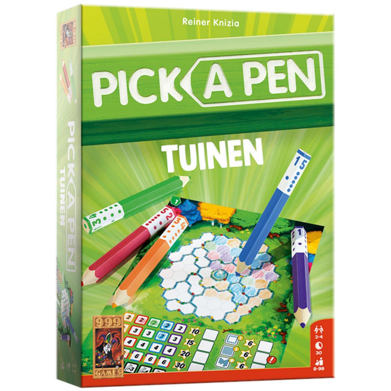 Afbeelding laden in galerijviewer, 999games 999 games pick a pen tuinen dobbelspel

