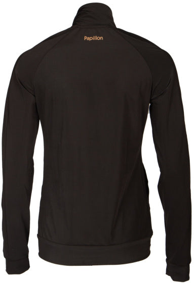 Afbeelding laden in galerijviewer, Papillon Jacket turtle neck dames zwart maat XXL
