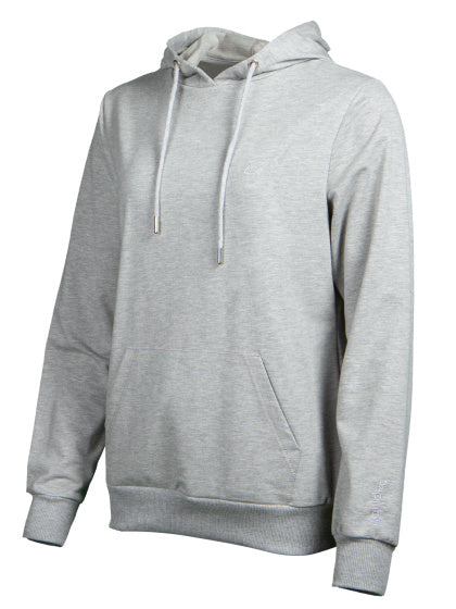 Afbeelding laden in galerijviewer, Papillon Sweat Hoody Katoen Dames Grijs Maat S
