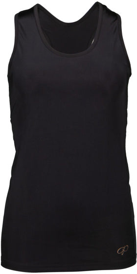 Afbeelding laden in galerijviewer, Papillon Tanktop racer back dames zwart maat XL

