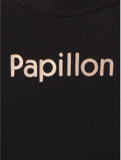 Afbeelding laden in galerijviewer, Papillon Tanktop racer back dames zwart maat L
