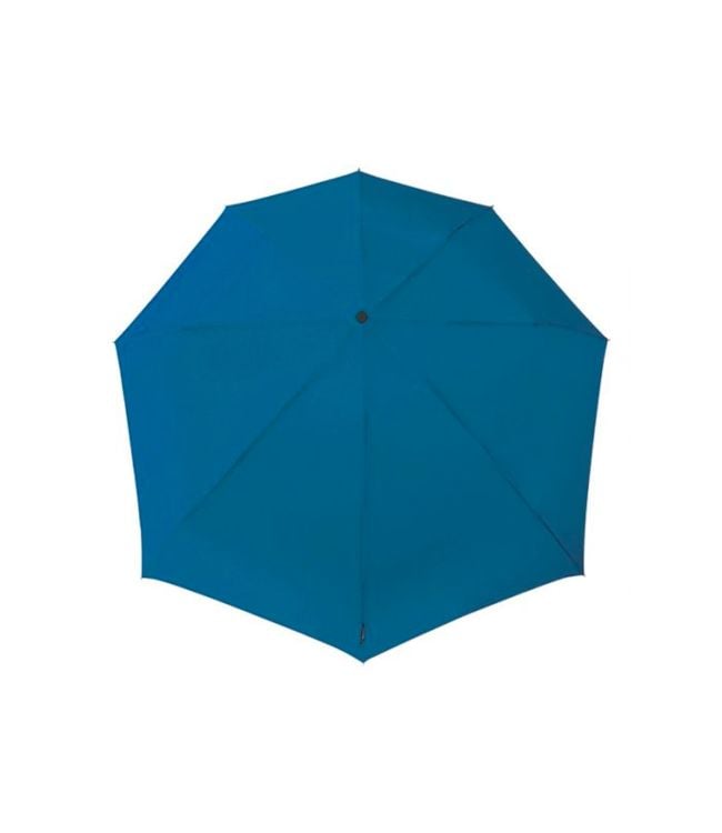 Afbeelding laden in galerijviewer, Impliva stormparaplu opvouwbaar aerodynamisch tot 80 km h blauw
