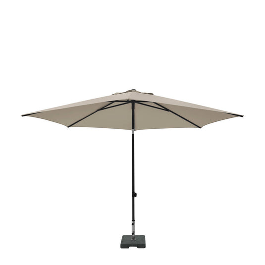 Madison parasol elba push-up rond 300 cm met tilt-functie 100%pol ecru