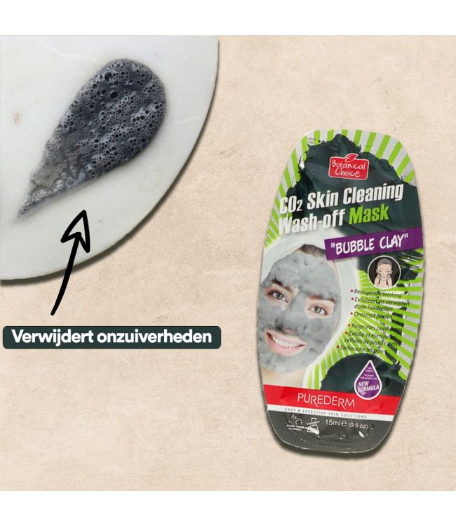 Afbeelding laden in galerijviewer, Purederm cleaning bubble clay gezichtsmasker
