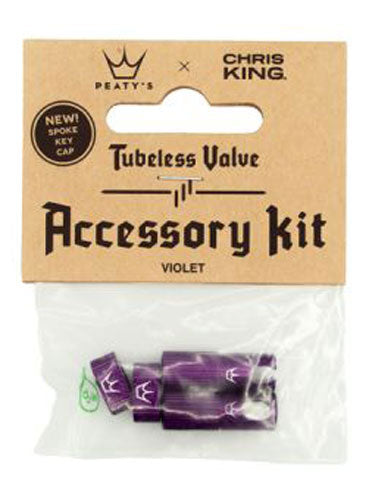 Afbeelding laden in galerijviewer, Peaty's chris king mk2 tubeless valve accessory kit
