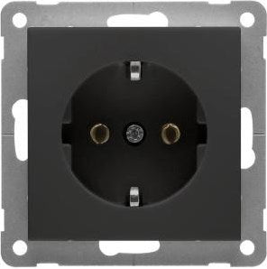 Enzo peha badora mat zwart stopcontact ra - 4603500