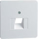 Peha lw afdekplaat cat en isdn enkel 4602270