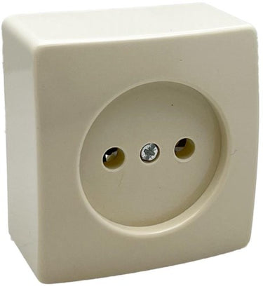 Peha opbouw stopcontact enkel creme - 4678900