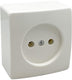Peha opbouw stopcontact enkel lw - 4678905