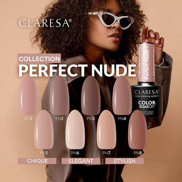Claresa uv led gellak 5ml perfect nude 6
