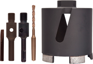 Perfectmate epd0631 dozenboor 82mm | + adapters en centreerboor - epd0631
