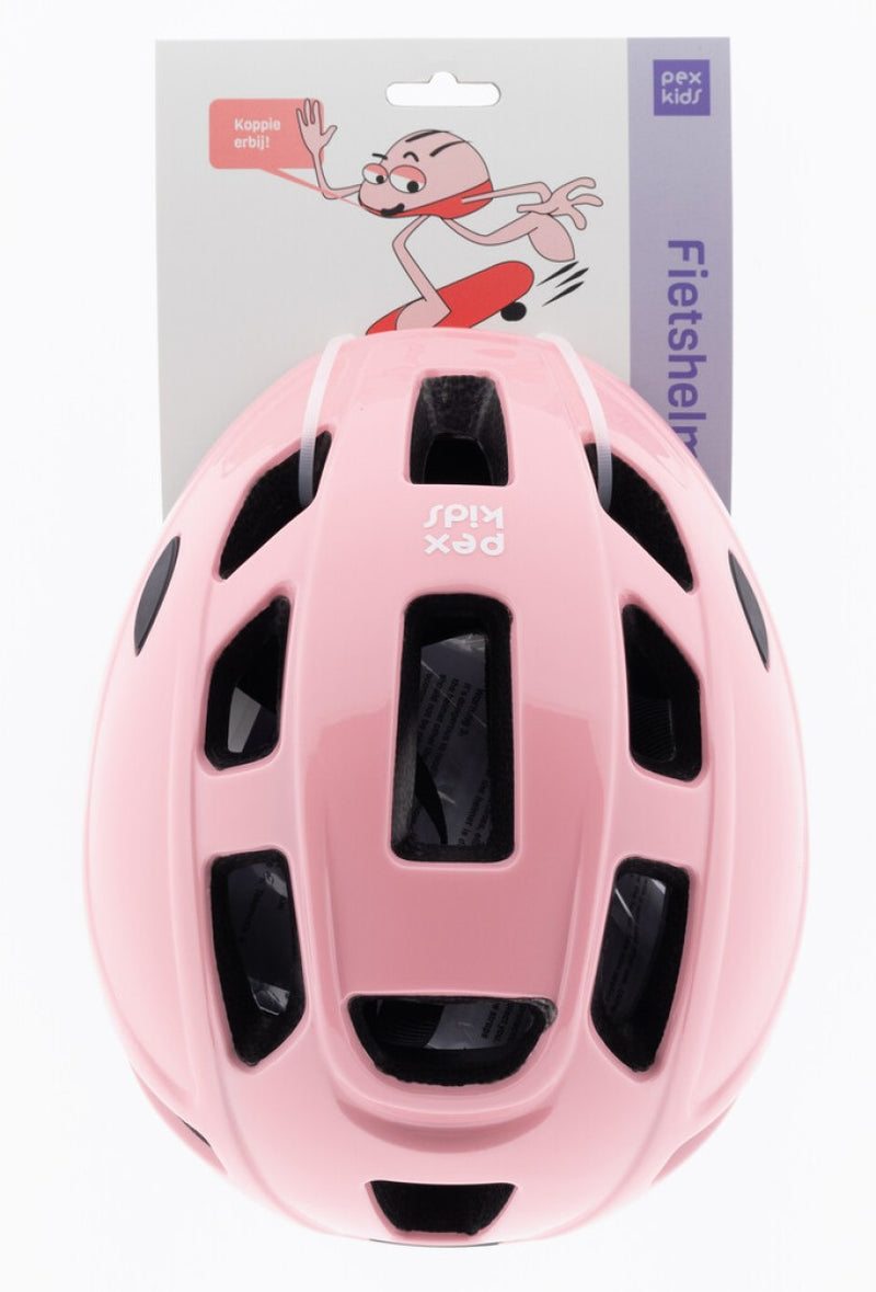 Afbeelding laden in galerijviewer, Pexkids kinderhelm in-mold 48-52cm roze
