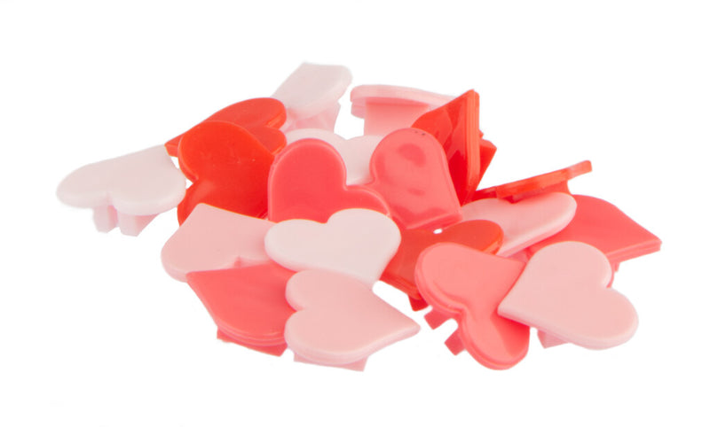 Afbeelding laden in galerijviewer, Bicycle sprak kralen Pexkid's Hearts 4-Colored (20 stuks op kaart)

