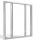 Enzo pfs opbouwframe voor led paneel 60x60x7cm wit - 5417877