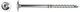 Pgb-europe pfs+ | pfs flenskophoutschroef t30 ø 6x60 zn | 100 st pfettg001006000603