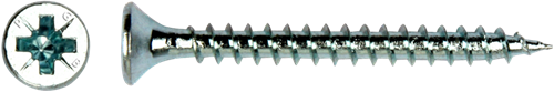 Pgb-europe pgb-fasteners | spaanplaatschroef vk-z ø 4,50x40 zn | 200 st pgwvzv001004500403