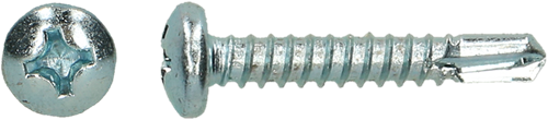 Pgb-europe pgb-fasteners | zelfborende schroef din 7504m-h ø 3,50x13 zn | 200 st - 07504m001003501303