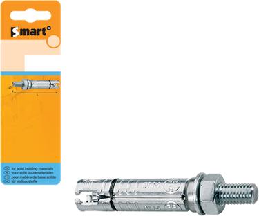 Pgb-europe smart | keilbout pfg sb +ankerstang m8x20x75 zn | 4 st sm000k001080075h