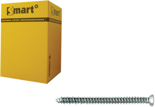 Pgb-europe smart | kozijnschroef vzk-t30 ø 7,50x112 zn | 100 st sm0wsf0010751123