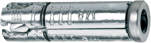Pgb-europe smart | metalen keilbouthuls pfg es m6x40 zn | 4 st sm000h001060040h