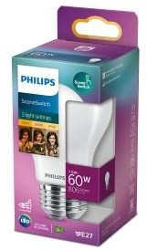 Afbeelding laden in galerijviewer, Philips led gls e27 7,5-60w filament mat sceneswitch blister - 5102526
