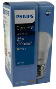 Afbeelding laden in galerijviewer, Philips led | kogel | 2,8-25w | e27 827 | p45 | mat - led3332
